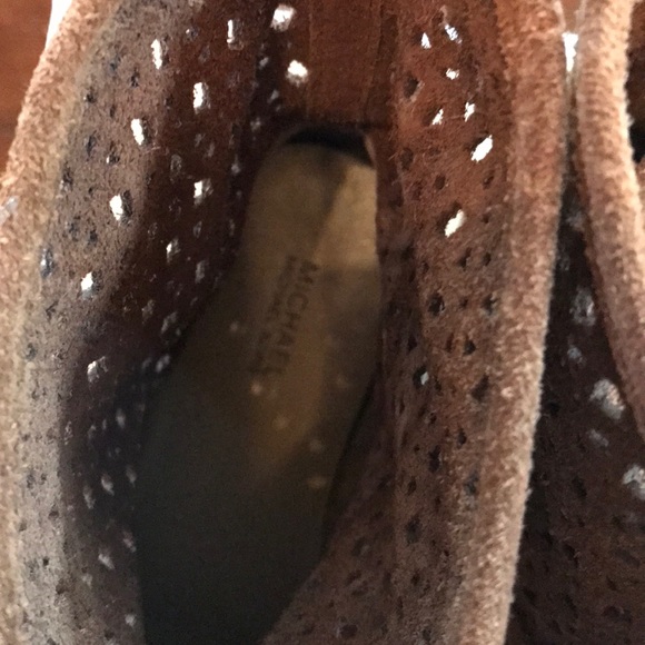 Michael Kors Sunny Bootie Suede, Dark Carmel, 7 - Picture 8 of 8